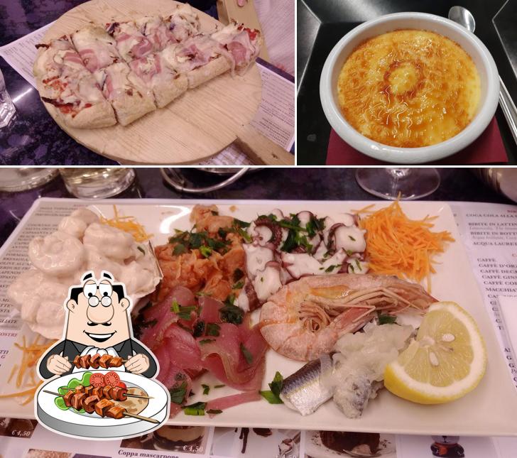 Creme brulee al Avalon Cafe