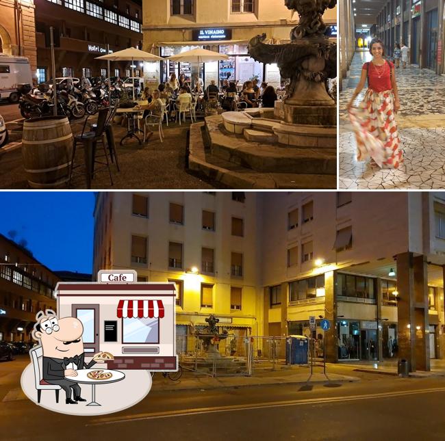 Goditi la vista dagli esterni di Il Vinaino