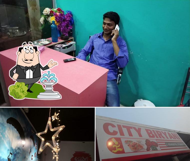 The exterior of City Biryani
