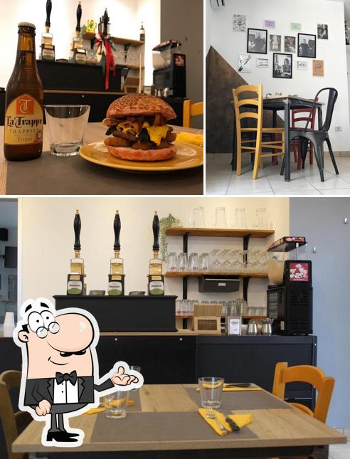 Dai un’occhiata alla foto che mostra la interni e cibo di DA HENRY -pizza & birra-