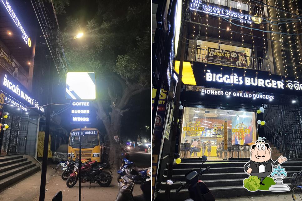 The exterior of Biggies Burger : Balangir