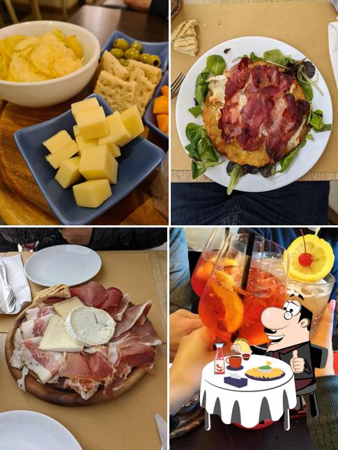 Piatto di formaggi al Pinter Bar