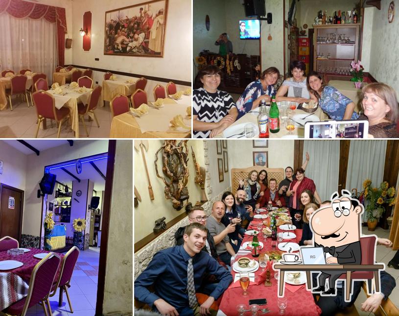 Gli interni di Svago dei Cosacchi- Ristorante Ucraino Napoli