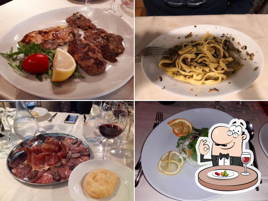Platti al Ristorante Villa Feronia