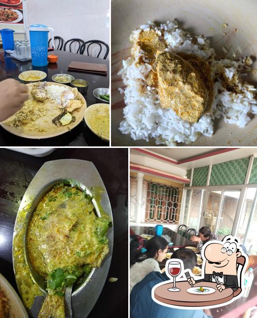 Food at Rainbow Restaurant