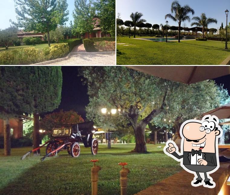 Guarda la parte esterna di Resort La Cascina