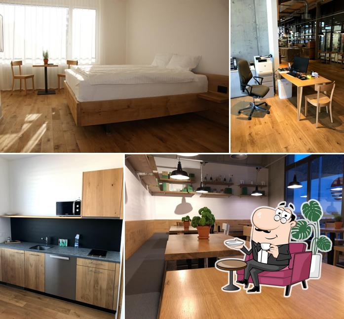 Dai un'occhiata agli interni di LOCAL Hotel - Apartments, Markt, Restaurant und Store - Suhr