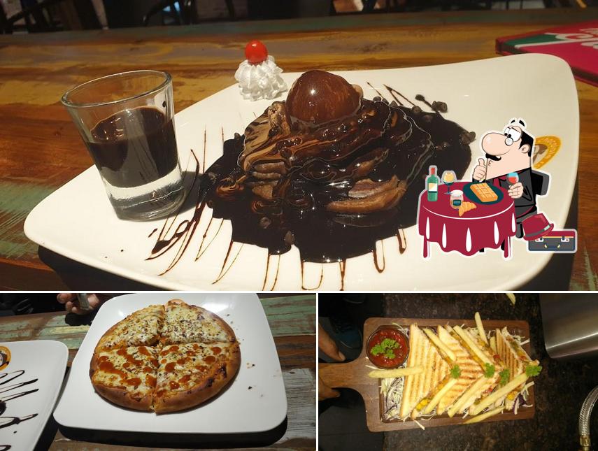 Waffles at the chocolate room