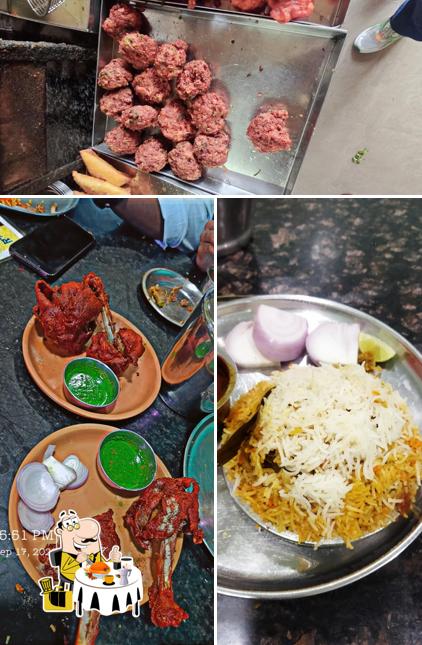 Food at Bismillah Hotel