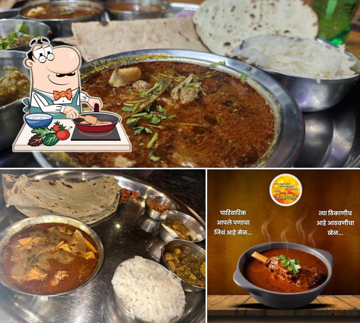 Chicken curry at Yelkot Wadi Nashik