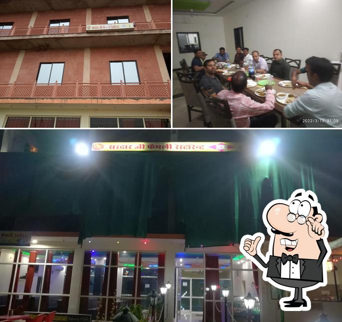 The interior of Sardar Ji Family Restaurant