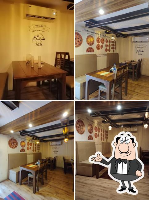 The interior of Sijis Pizza Street