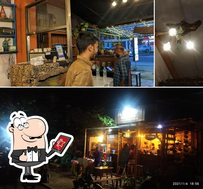 The exterior of Asaga Garden Cafe