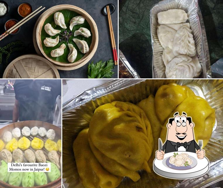 Dumplings at Baozi momos