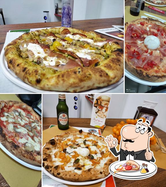 Scegli una pizza a Il Segreto di Pulcinella