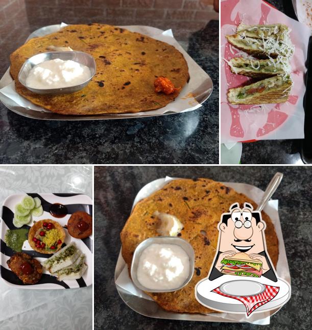 Club sandwich at Khau Katta