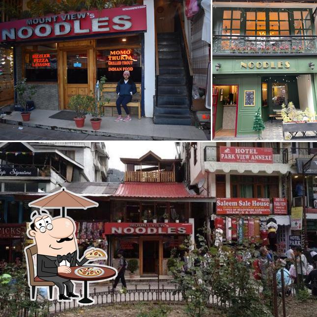 Check out how Mount View Noodles Restaurant looks outside