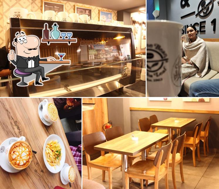 The interior of The Coffee bean and tea leaf