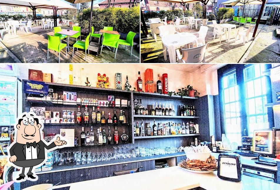 Gli interni di Bar Stazione caffè Ottolina - rivenditore Elfbar