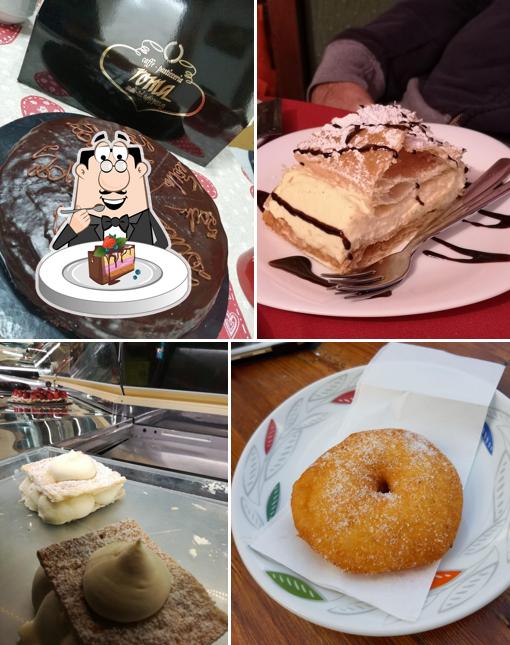 Torta al cioccolato al Caffè Pasticceria Roma