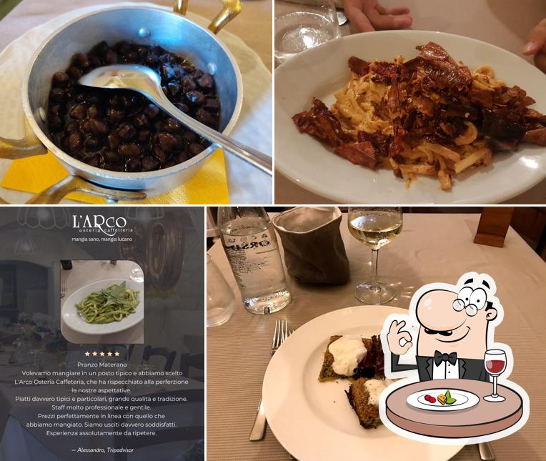 Food at Osteria L'Arco