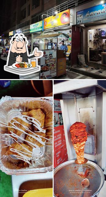 Take a look at the image showing food and interior at Momo's Station - Yash Ranade