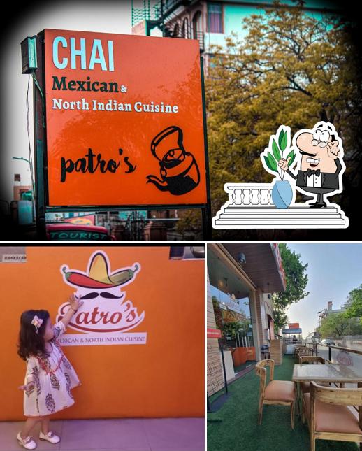 The exterior of PATRO'S cafe & lounge