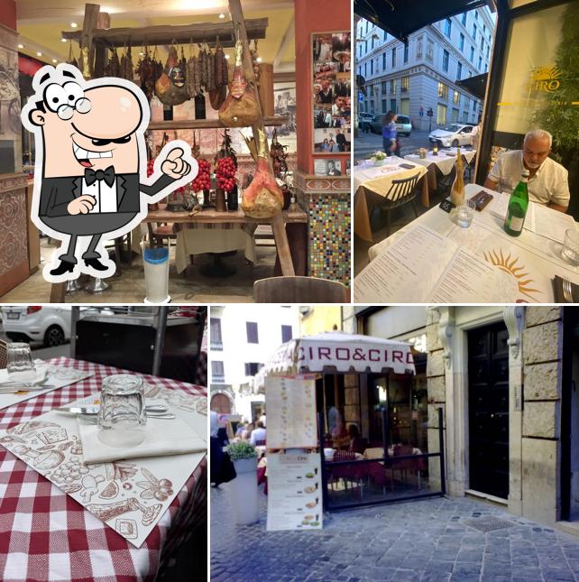 Goditi la vista dall'area esterna di Ciro Trattoria Pizzeria