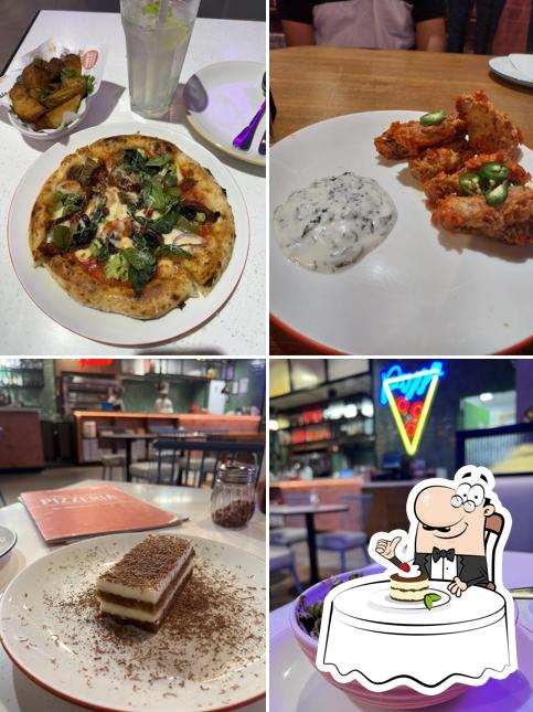 Tiramisu at Jamie Oliver Pizzeria