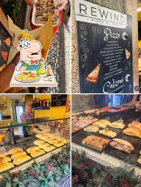 Cibo al Pizzeria al taglio "Rewind"