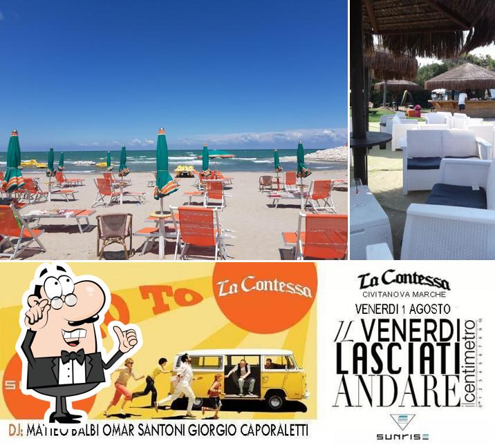 Gli interni di Ristorante La Contessa Specialita' Pesce Fresco Cocktail Bar Stabilimento Balneare Civitanova Marche