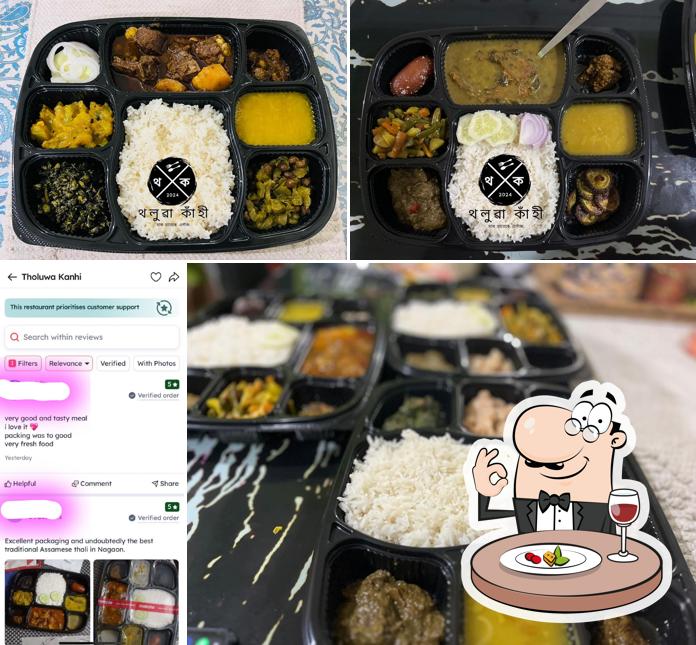 Food at Tholuwa Kanhi (থলুৱা কাঁহী)