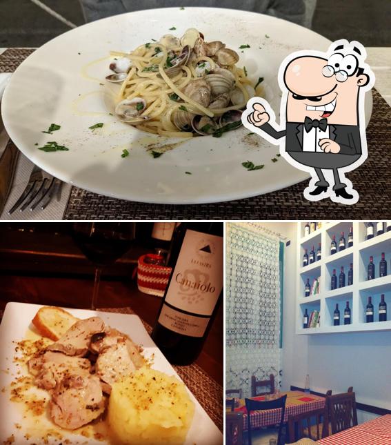 La interni e alcol del ristorante