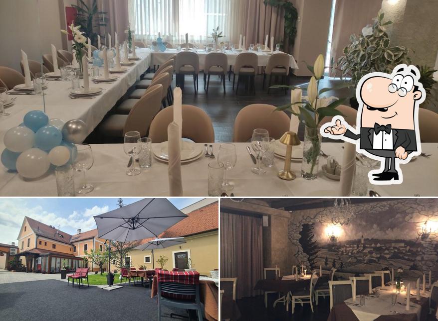 Gli interni di Restoran Bernarda