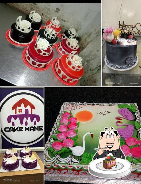 Chocolate cake at CAKE MANE