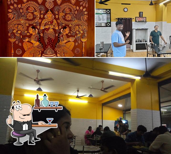 The interior of Hotel Udupi Kitchen