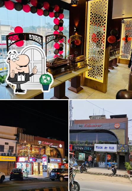 The exterior of Kohinoor Restaurant Gorakhpur