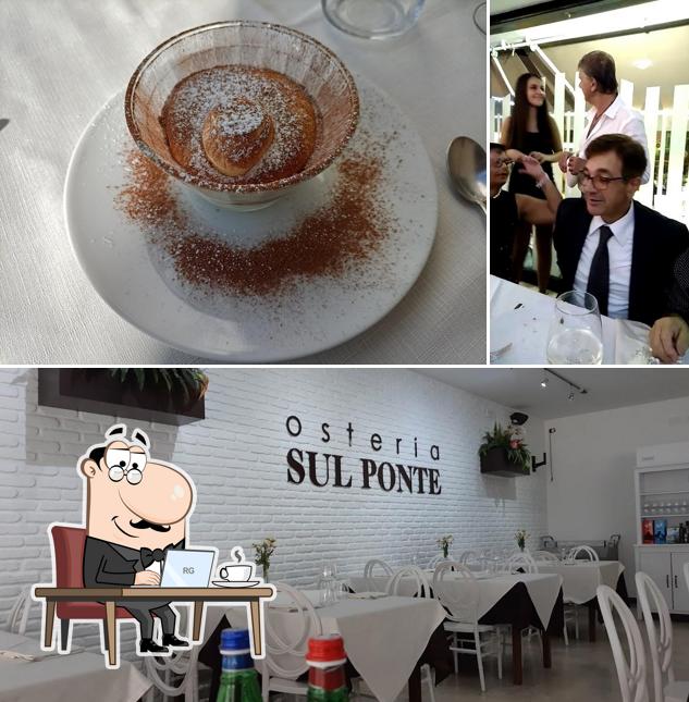 Siediti a un tavolo di Osteria Sul Ponte