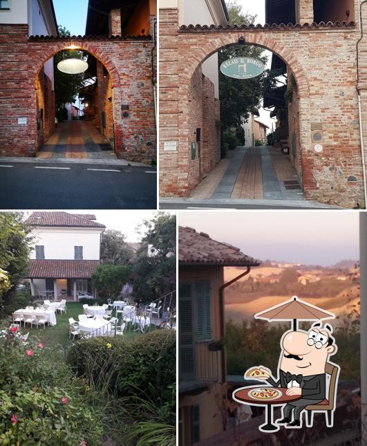 Goditi la vista dagli esterni di Relais il Borgo