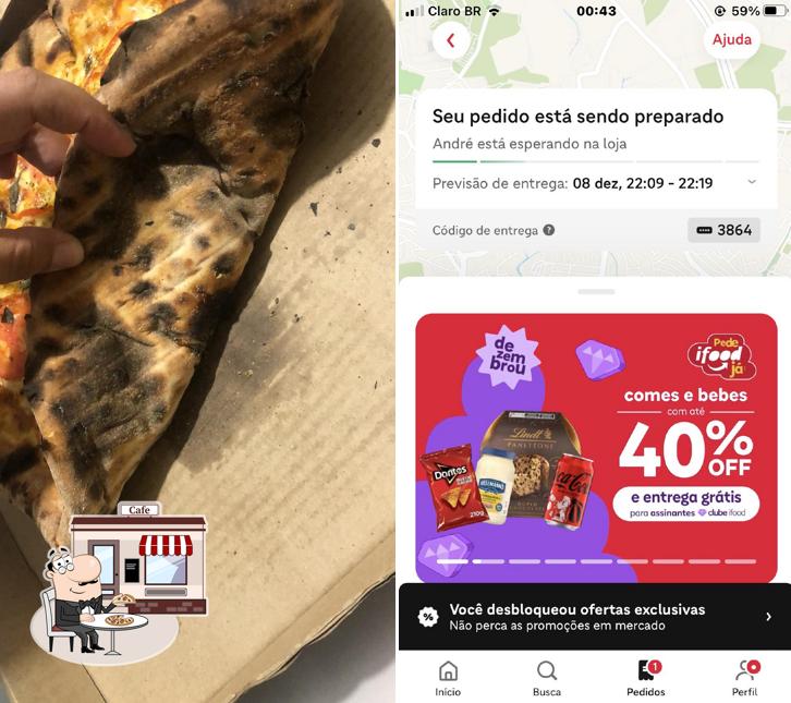 O exterior do Full Pizza