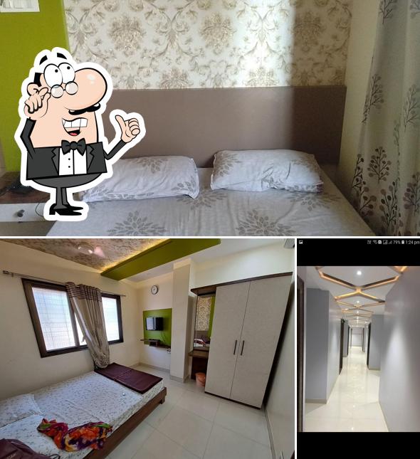 The interior of Hotel Indraprasth