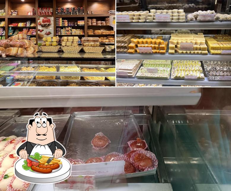 Food at Nellai lala sweets and cakes