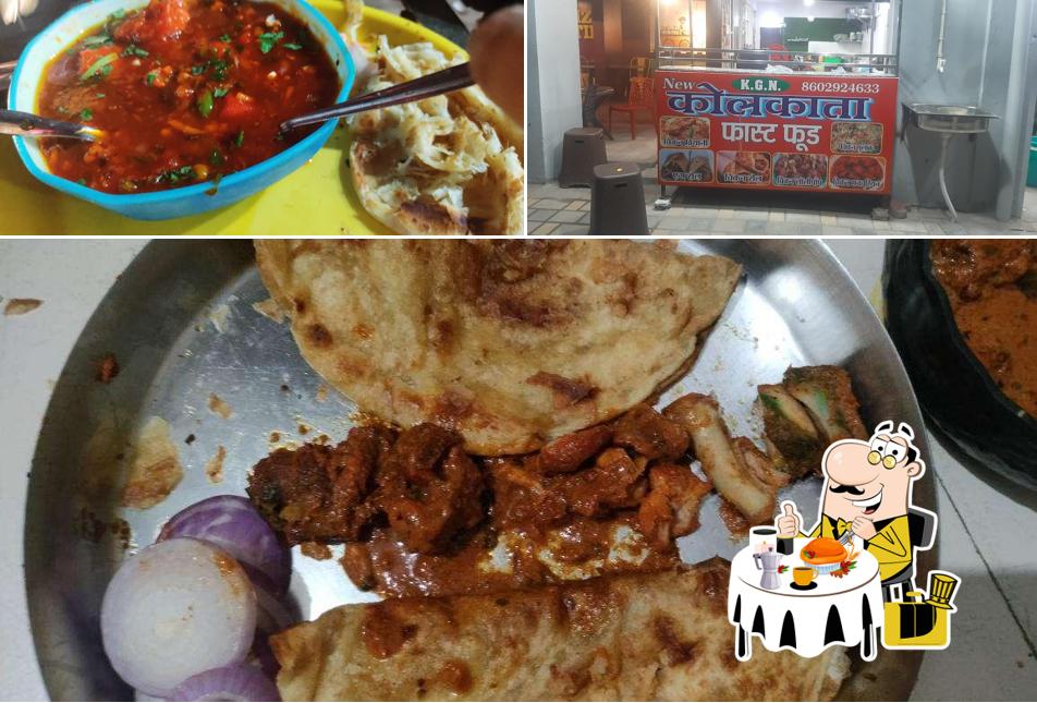 Food at KGN New KOLKATA QUALITY FARST FOOD Jain jyoti girls hostel and Classic galli