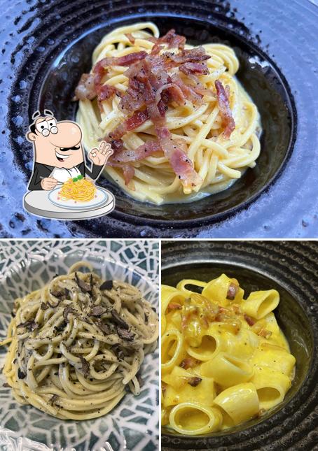 Spaghetti alla carbonara al Magno