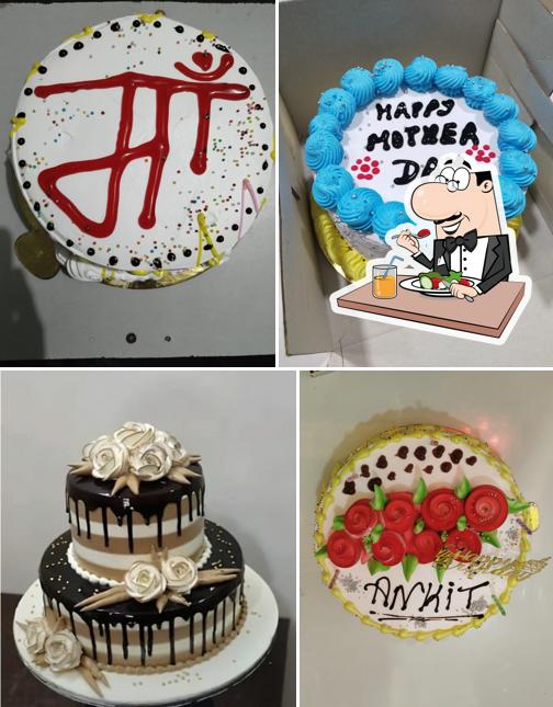 Meals at Rahul Cake House. cakes, Patties, pastry,cream roll,pizza,coldrinks,bakery
