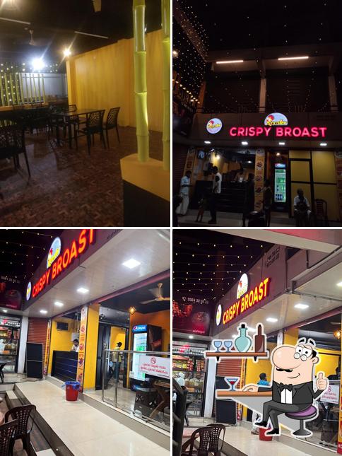 The interior of Rooster crispy broast kizhissery