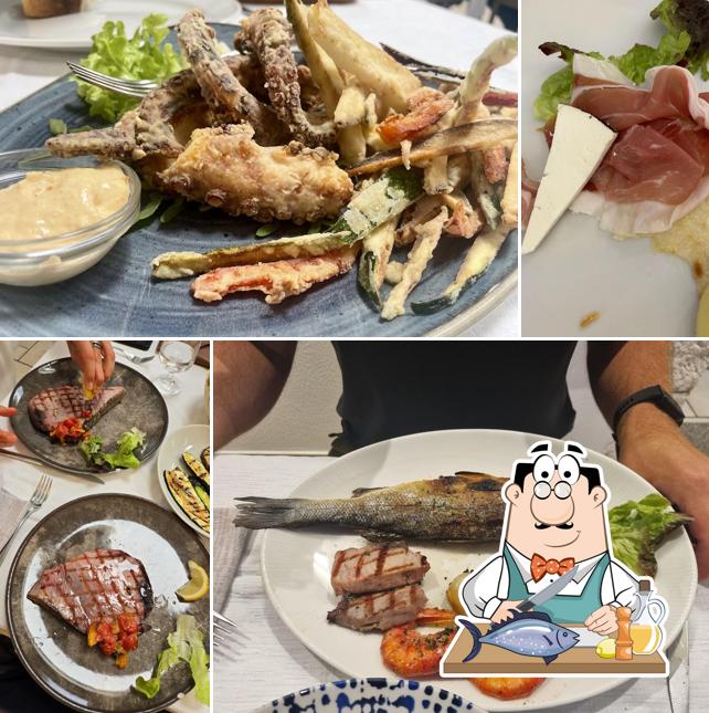 Salmone grigliato al Ristorante Sa Tankitta