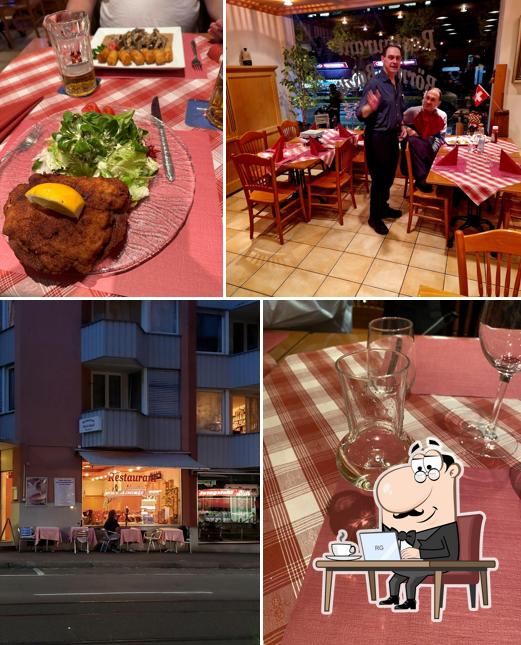 Gli interni di Börni's Baizli