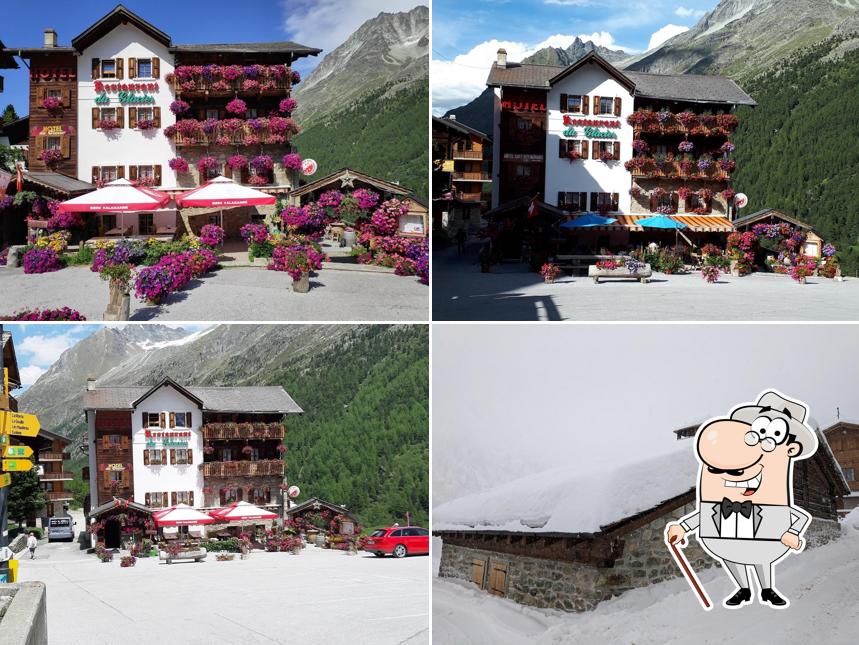 Gli esterni di Hôtel - restaurant du Glacier
