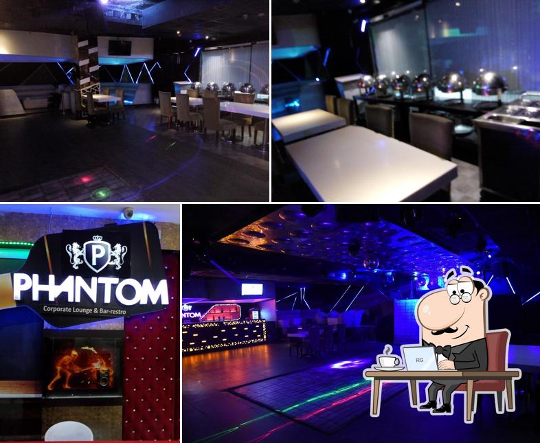 The interior of Phantom Night Club Gurgaon